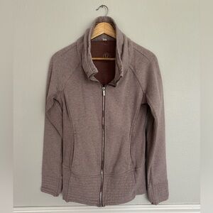 Lululemon Radiant Jacket II Violet Verbena Full Zip Mock Neck Athletic Women’s